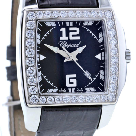 Chopard Two o Ten in Edelstahl mit 38 Brillanten