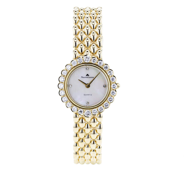 Maurice Lacroix Classic Iris Gold 750/- 24 Brillanten