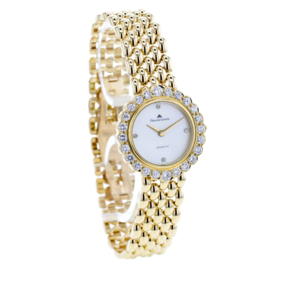 Maurice Lacroix Classic Iris Gold 750/- 24 Brillanten