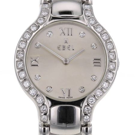 Ebel Beluga Stahl mit Diamanten