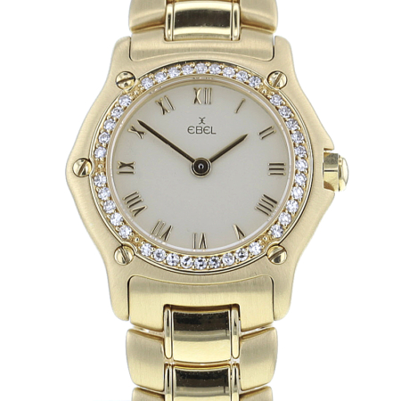 Ebel 1911 Lady 18K. Gelbgold 39 Diamanten