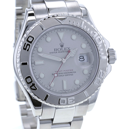 Rolex Yacht-Master 40 mm Platin-Zifferblatt