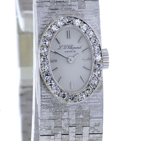 Chopard 750/- Weißgold 24 Diamanten