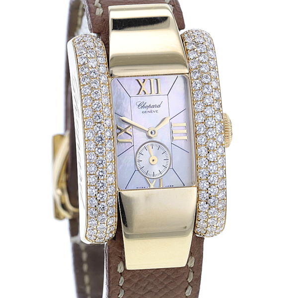 Chopard La Strada in Gelbgold 750/-, 128 Brillanten