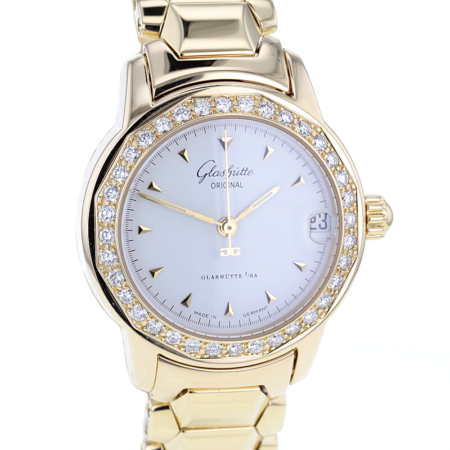 Glashütte Original Sport Lady - 18 kt. Gold - 36 Brillanten