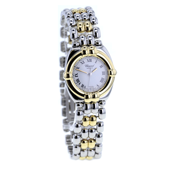 Chopard Gstaad - Edelstahl / 18 kt. Gold - Quarz