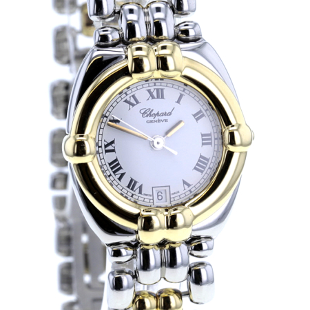 Chopard Gstaad - Edelstahl / 18 kt. Gold - Quarz